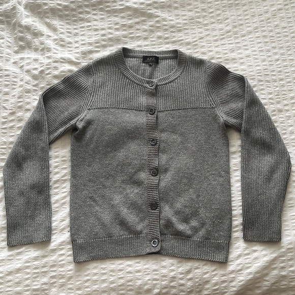 A.P.C. Sweaters - APC cashmere wool blend cardigan